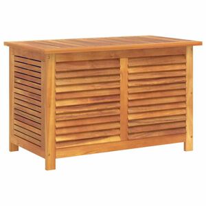 vidaXL Tuinbox met jaloezie&euml;n 90x50x56 cm massief acaciahout