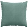 vidaXL Sofa Kussens 2 stuks Zeegroen 45 x 45 cm Cordstof