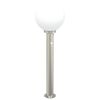 vidaXL Bolderverlichting met sensor 80 cm RVS IP44