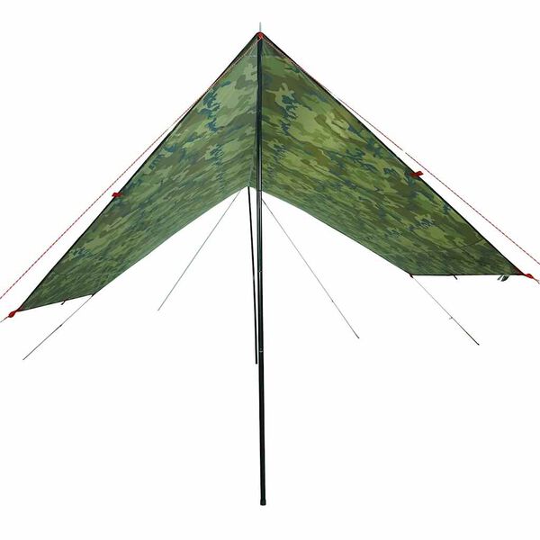 vidaXL Kampeerluifel waterdicht 438x376x212 cm camouflage