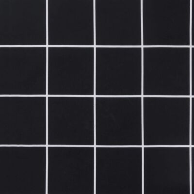 vidaXL Tuinbankkussen 180x50x7 cm oxford stof ruitpatroon zwart
