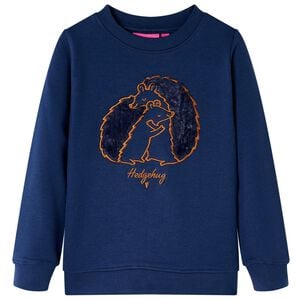 vidaXL Kindertrui 104 marineblauw