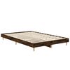 vidaXL Bedframe zonder matras hout gerookt eikenkleurig 120x190 cm