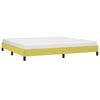 vidaXL Bedframe zonder matras 200x200 cm stof groen