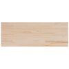 vidaXL Tafelblad rechthoekig 110x40x1,7 cm massief grenenhout