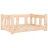 vidaXL Hondenmand 65,5x50,5x28 cm massief grenenhout