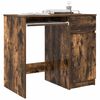 vidaXL Bureau 86x49x76 cm spaanplaat gerookt eikenkleurig