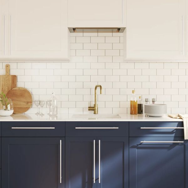 vidaXL Handvatten 10 st 320 mm roestvrij staal zilverkleurig