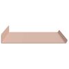 vidaXL Drijvende plank 2 pcs Roze 60 x 18 x 2,5 cm Staal