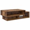 vidaXL Salontafel Oudhout 105 x 50 x 32,5 cm Bewerkt hout
