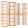 vidaXL Kamerscherm inklapbaar 6 panelen Japanse stijl 240x170 cm