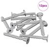 vidaXL Bout 12 st Verzinkt 5 x 40 mm IJzer