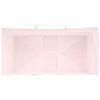 vidaXL Papieren zakken 250 st met hengsels 21x11x28 cm roze