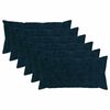 vidaXL Kussensloop 6 st HEERLEN Marineblauw 40 x 70 cm