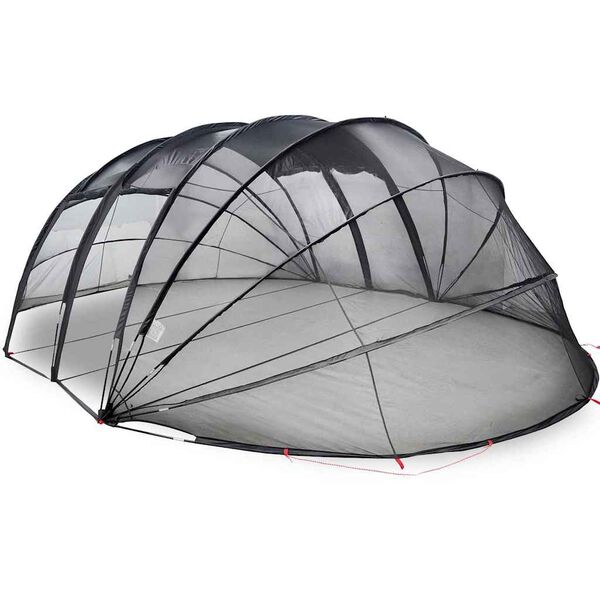 vidaXL Zwembad Tent Koepel Doorzichtig 640 x 432 x 205 cm