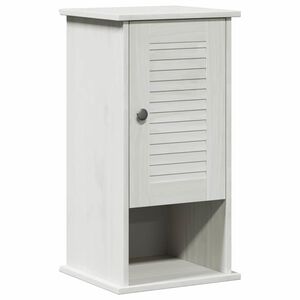 vidaXL Badkamerkast met plank VIGO Wit en Antiek Wit 37 x 34 x 71,5 cm