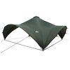 vidaXL Partytent Leger groen 600 x 600 x 400 cm Polyester en staal