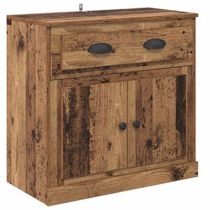 vidaXL Highboard Oud Hout 70 x 35,5 x 67,5 cm Bewerkt hout
