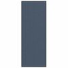 vidaXL Deurmat 115x300 cm blauw
