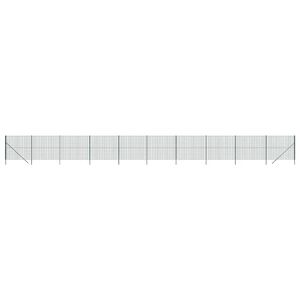 vidaXL Draadgaashek 1,4x25 m gegalvaniseerd staal groen