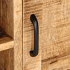 vidaXL Tv-meubel 110x35x45 cm massief ruw mangohout