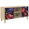 vidaXL Tv-meubel KIEL 102 x 33 x 50 cm Sonoma Bewerkt hout