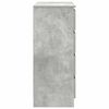 vidaXL Dressoir met lades 71x35x84 cm spaanplaat betongrijs