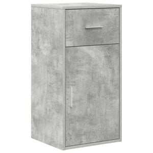 vidaXL Dressoir met lade Beton Grijs 38 x 34 x 75 cm