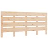 vidaXL Hoofdbord 120x3x80 cm massief grenenhout