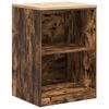 vidaXL Garagekast 60x51x85 cm massief grenenhout gerookt eiken