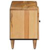 vidaXL TV-kast met lade Naturel 105 x 33,5 x 46 cm Massief Mango Hout