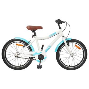 vidaXL Kinderfiets 24 Inch voor 8-12 jaar oud Lichtblauw