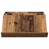 vidaXL Tijdschrift Rek Oudhout 65 x 53 x 28,5 cm Bewerkt hout