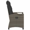 vidaXL Recliner Tuinstoelen 56 x 60 x 112 cm staal