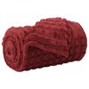 vidaXL Kleden 6 pcs Bordeaux Rood 270 x 240 cm Fleece