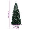 vidaXL Kunstkerstboom met 300 LED's 240 cm