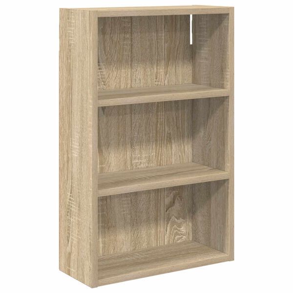 vidaXL Badkamer wandkast met plank Sonoma Eiken 40 x 16 x 62,5 cm