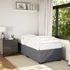 vidaXL Bedframe zonder matras 90x190 cm fluweel donkergrijs