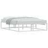 vidaXL Bedframe zonder matras 140x200 cm wit