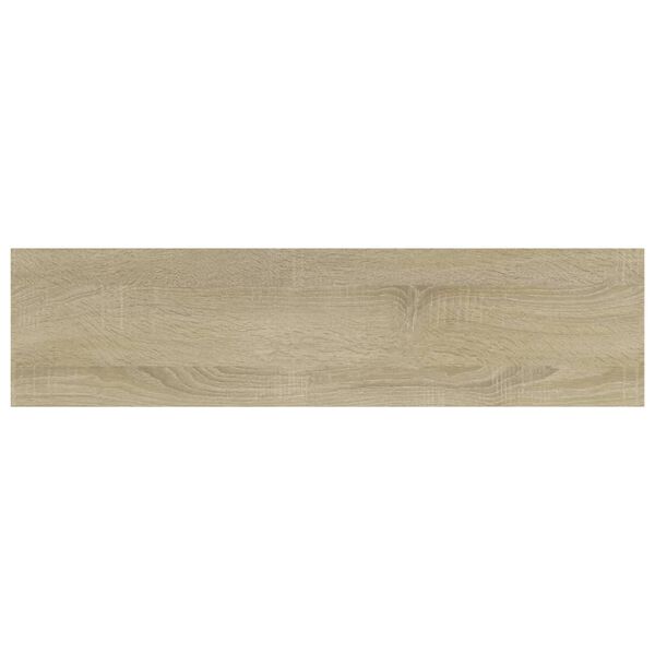 vidaXL Wandschappen 8 st 40x10x1,5 cm spaanplaat sonoma eikenkleurig