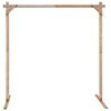 vidaXL Trouwrand Licht Bruin 225 x 95 x 226 cm Massief Vurenhout