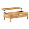 vidaXL Salontafel 110x55x35 cm massief mangohout