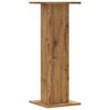 vidaXL Speakerstandaards 2 st 30x30x80 cm hout artisanaal eikenkleurig