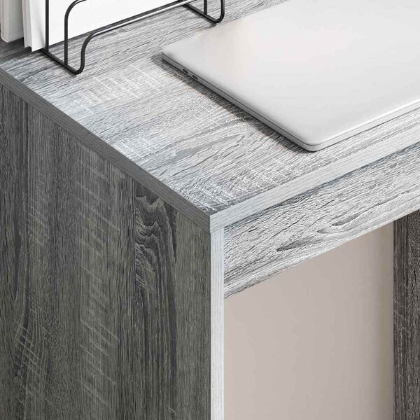 vidaXL Bureau Grijs Sonoma 60 x 40 x 76 cm