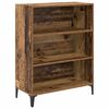 vidaXL Highboard Oud Hout 69,5 x 34 x 180 cm Bewerkt hout