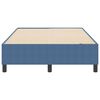 vidaXL Platform bedframe Blauw 120 x 200 cm Stof