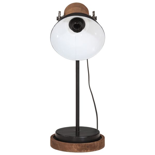 vidaXL Bureaulamp 25 W E27 17x17x50 cm zwart