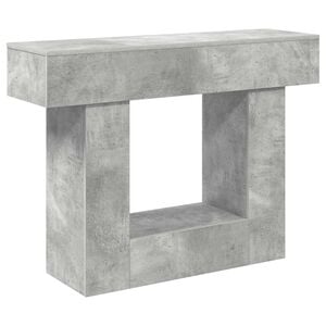 vidaXL Beton Grijs 101 x 30 x 74 cm