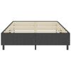 vidaXL Boxspringframe stof grijs 180x200 cm