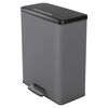 Curver Pedaalemmer Deco duo 26+26 L koelgrijs